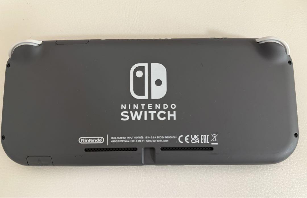 Nintendo Switch Lite グレー 本体2025年2月購入超美品