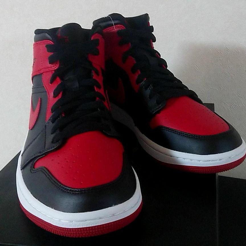 AIR  JORDAN 1  BRED 赤黒 27cm  エア ジョーダン 1