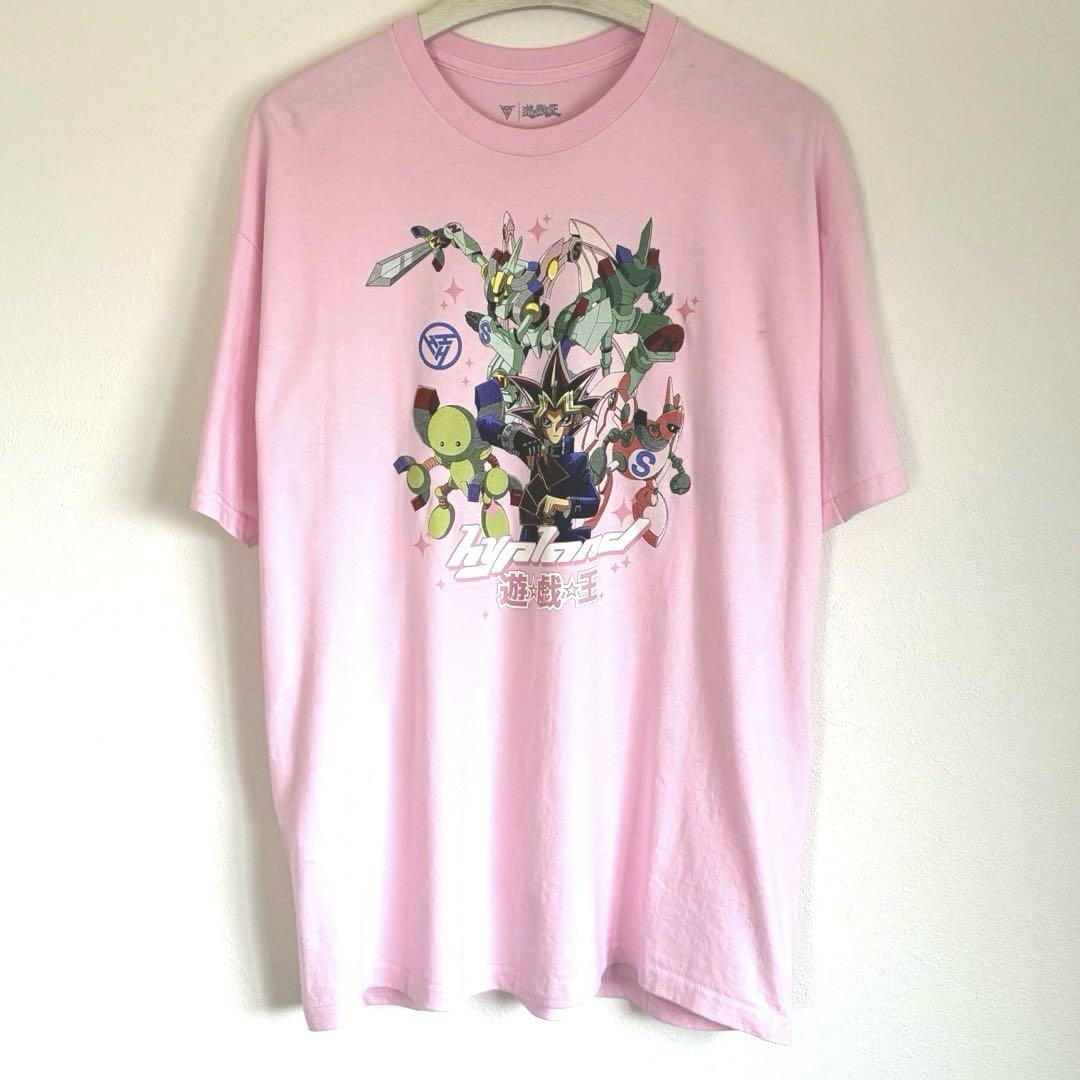 遊戯王 Tシャツ ピンク オフィシャル シャツ XL ビンテージ ヴィンテージ