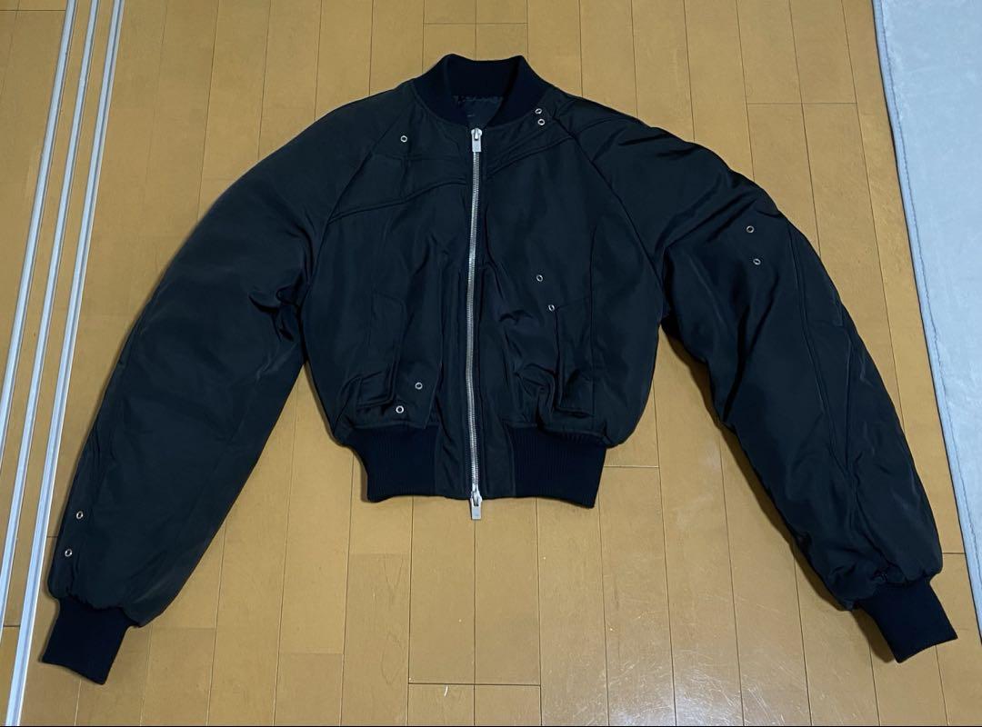 【美品】HELIOT EMIL Tranquil ボンバージャケット HELIOT EMIL Tranquil ボンバージャケット ブラック - メルカリ