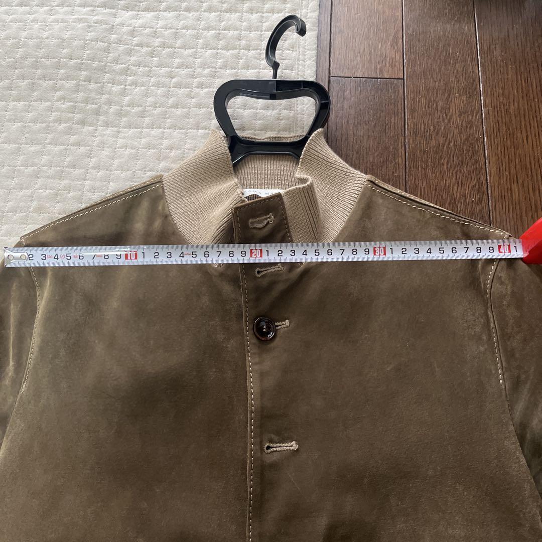 ZARA MAN オリーブグリーン スエードジャケット S