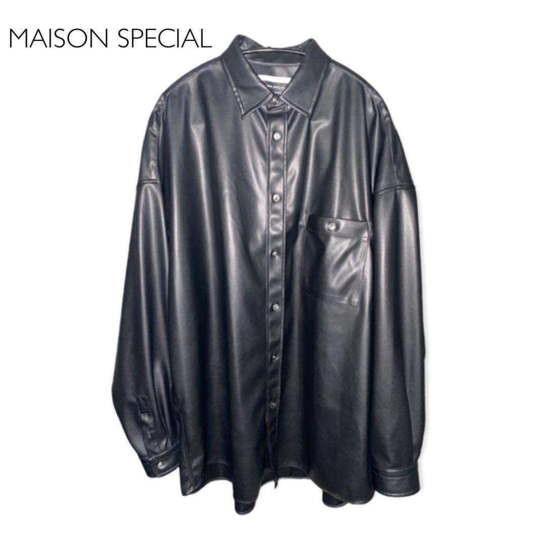 新品・未使用 MAISON SPECIAL レザージャケット