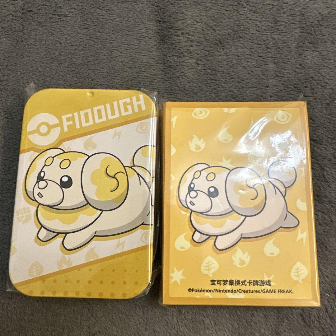 【ポケカ中国限定】　デッキシールド　スリープ　金属ダメカンケース　セット ポケカ中国限定】 デッキシールド スリープ 金属ダメカンケース