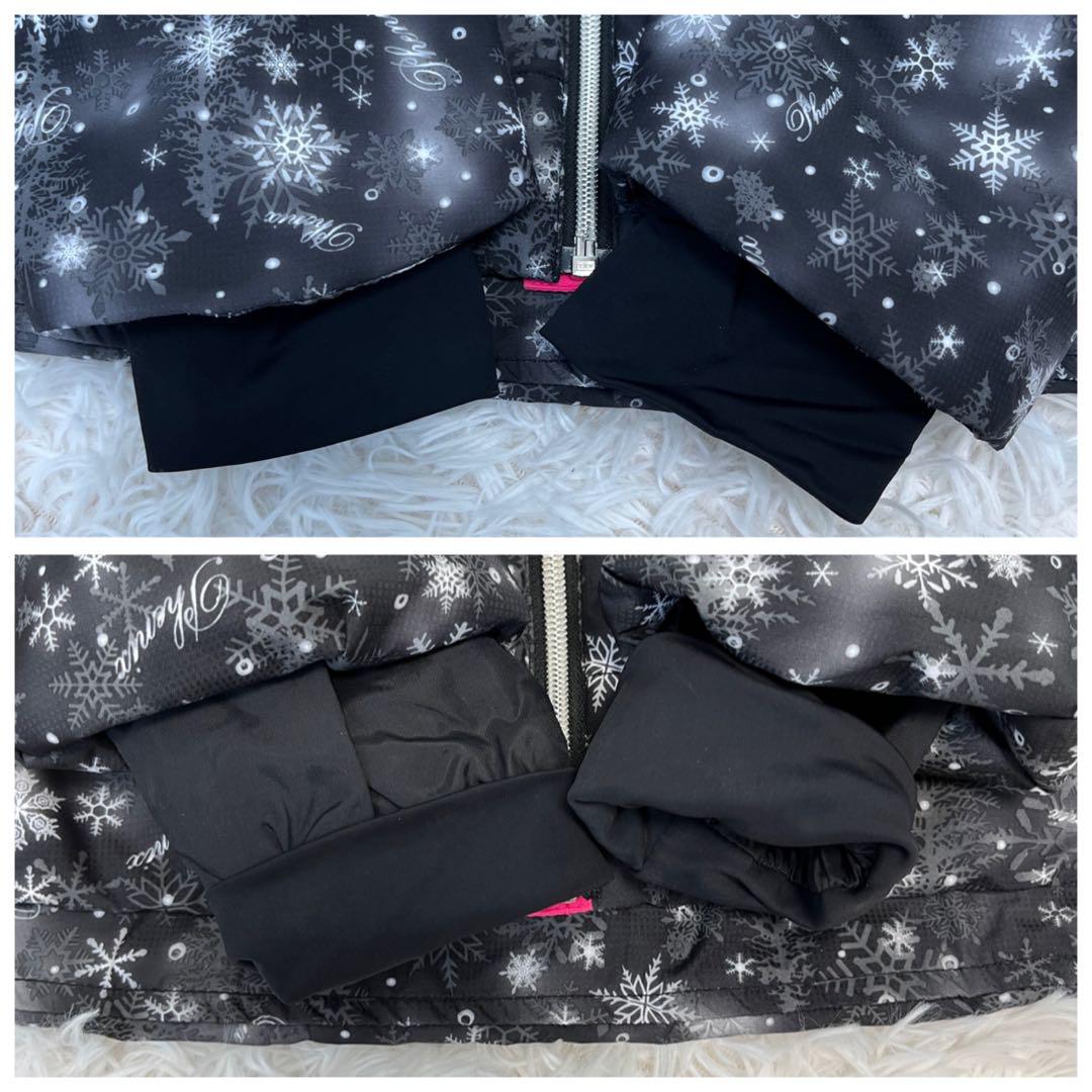 美品 XL✨Phenix スノーボード スキー ウェア スノーフレーク 黒