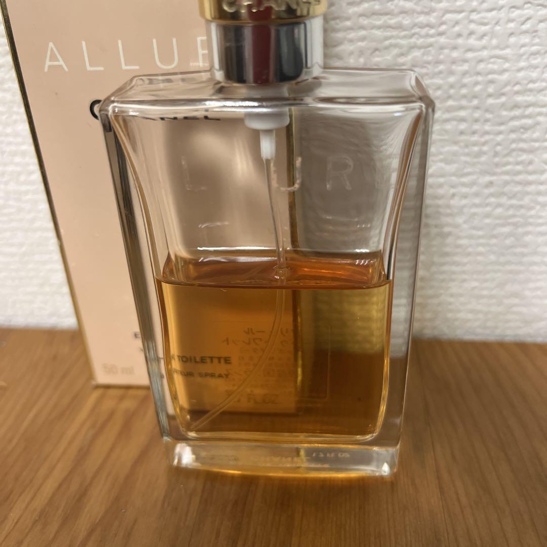CHANELシャネル アリュール EDT 50ml 残量50% - メルカリ