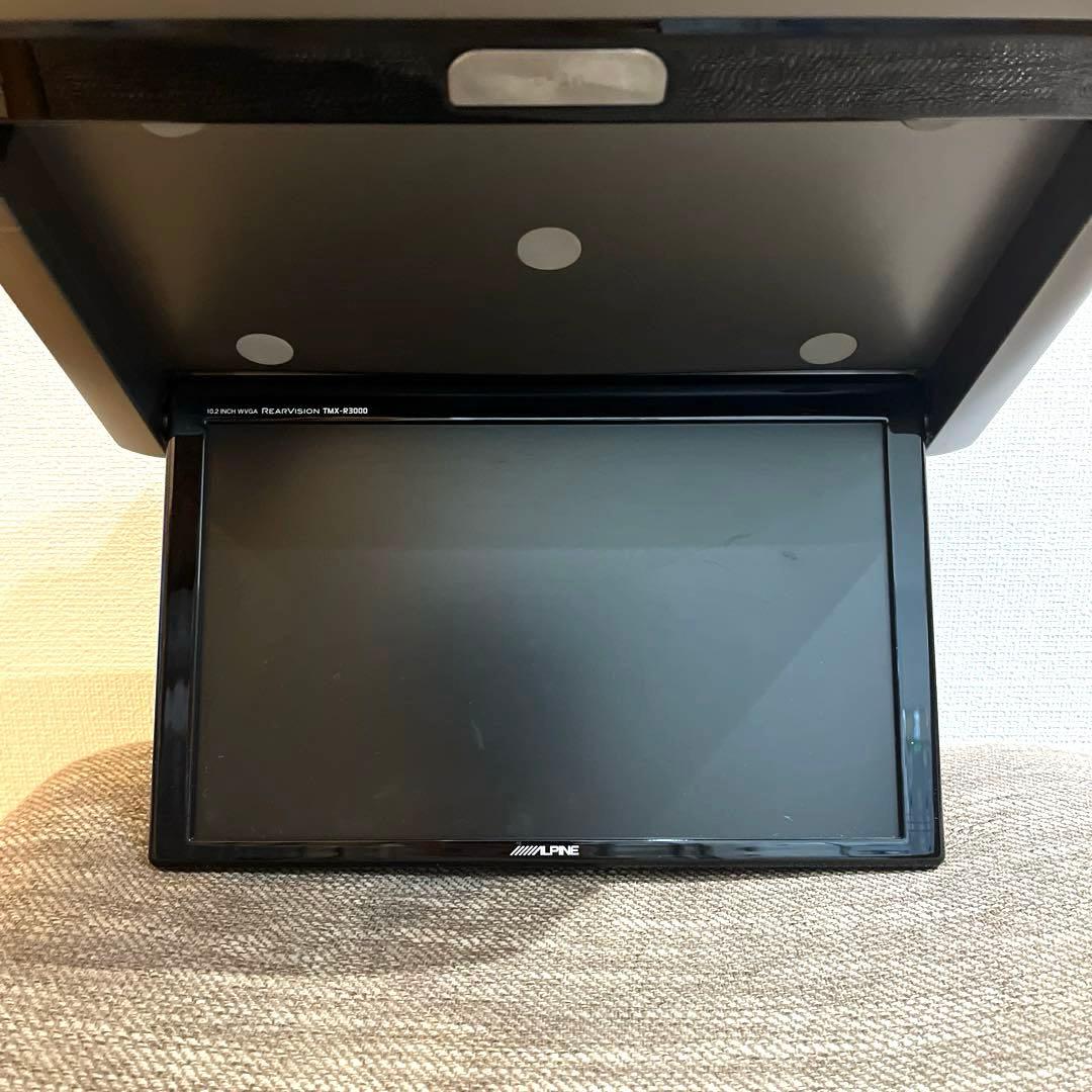 アルパイン/ALPINE フリップダウンモニター TMX-R3000 10.2インチ/取説・リモコン付 アルパイン フリップダウンモニター TMX-R3000S アルパイン ALPINE