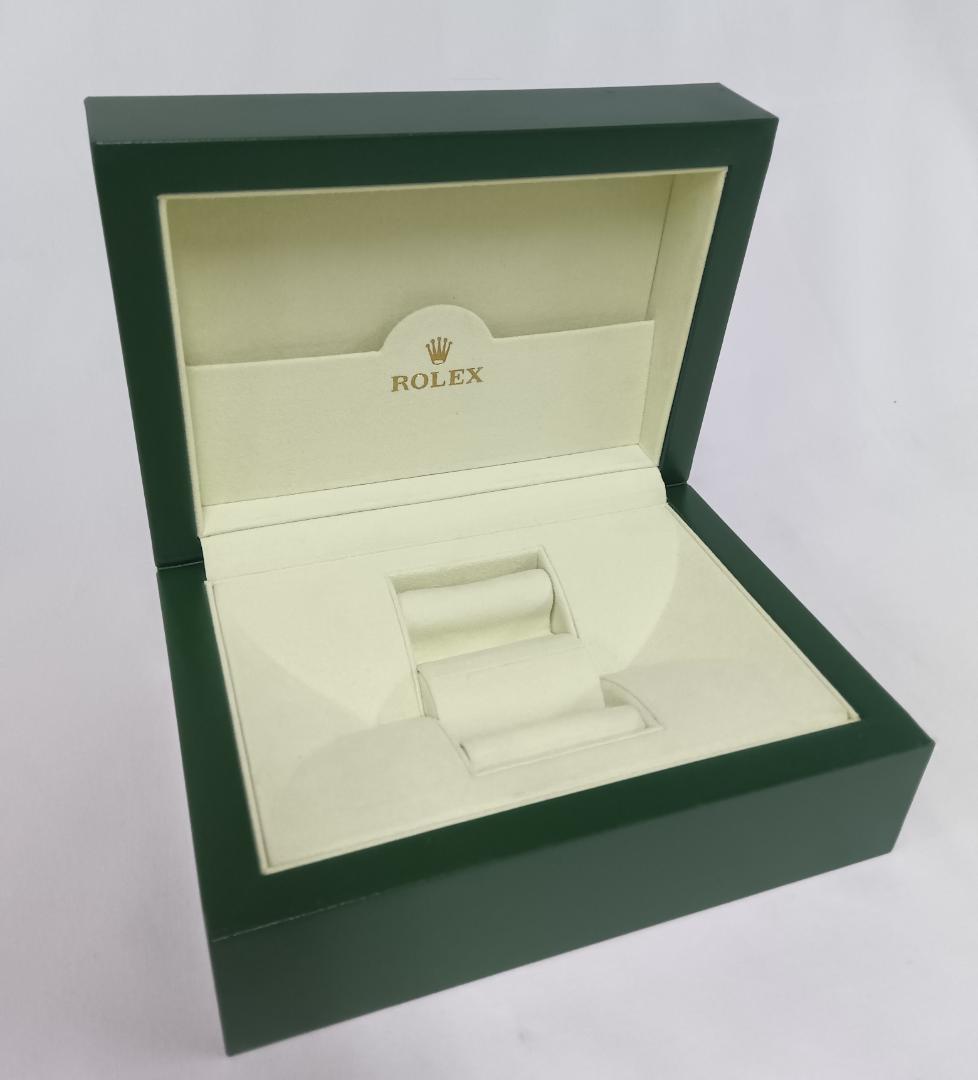 ROLEX 時計ケース 緑色 未使用