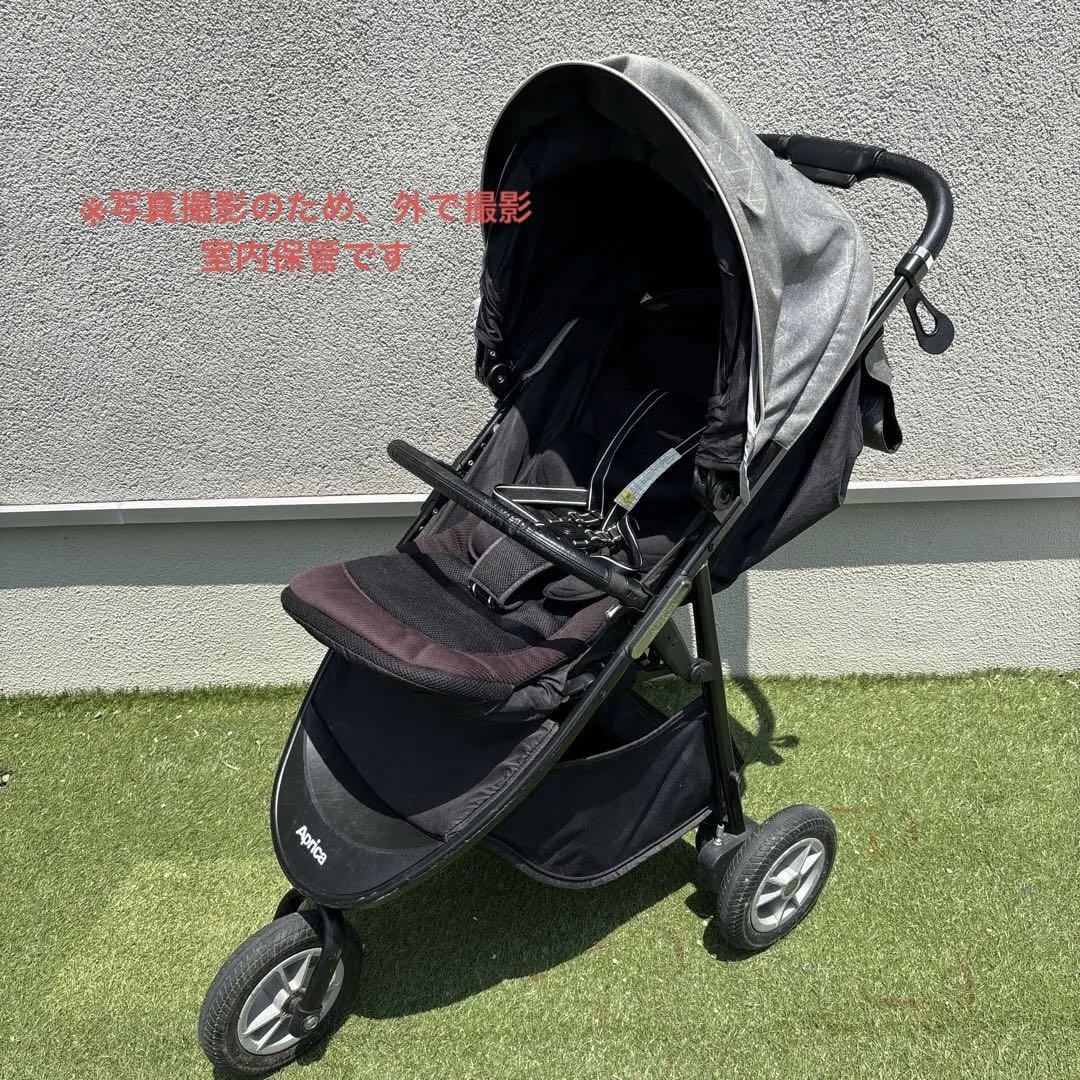 綺麗！アップリカ 3輪ベビーカー スムーヴ プレミアム 【レインカバー付き】 綺麗！アップリカ 3輪ベビーカー スムーヴ プレミアム 【レイン