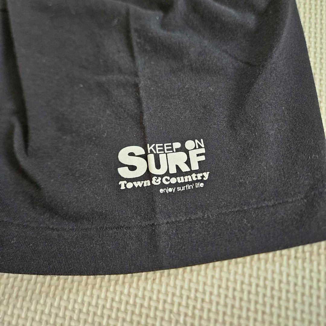タウン&カントリー Tシャツ（L） ビッグプリント 半袖 カットソー 綿100