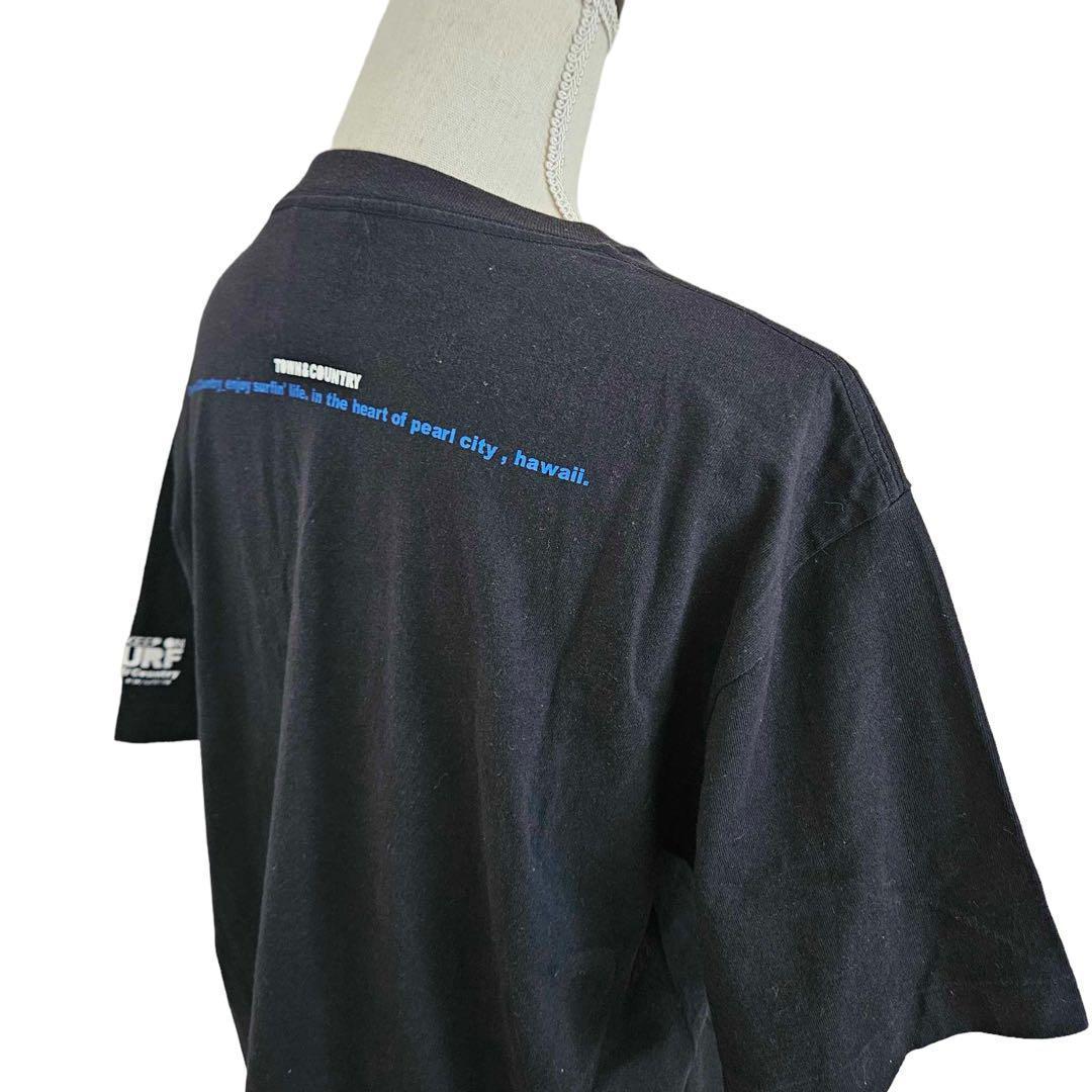 タウン&カントリー Tシャツ（L） ビッグプリント 半袖 カットソー 綿100