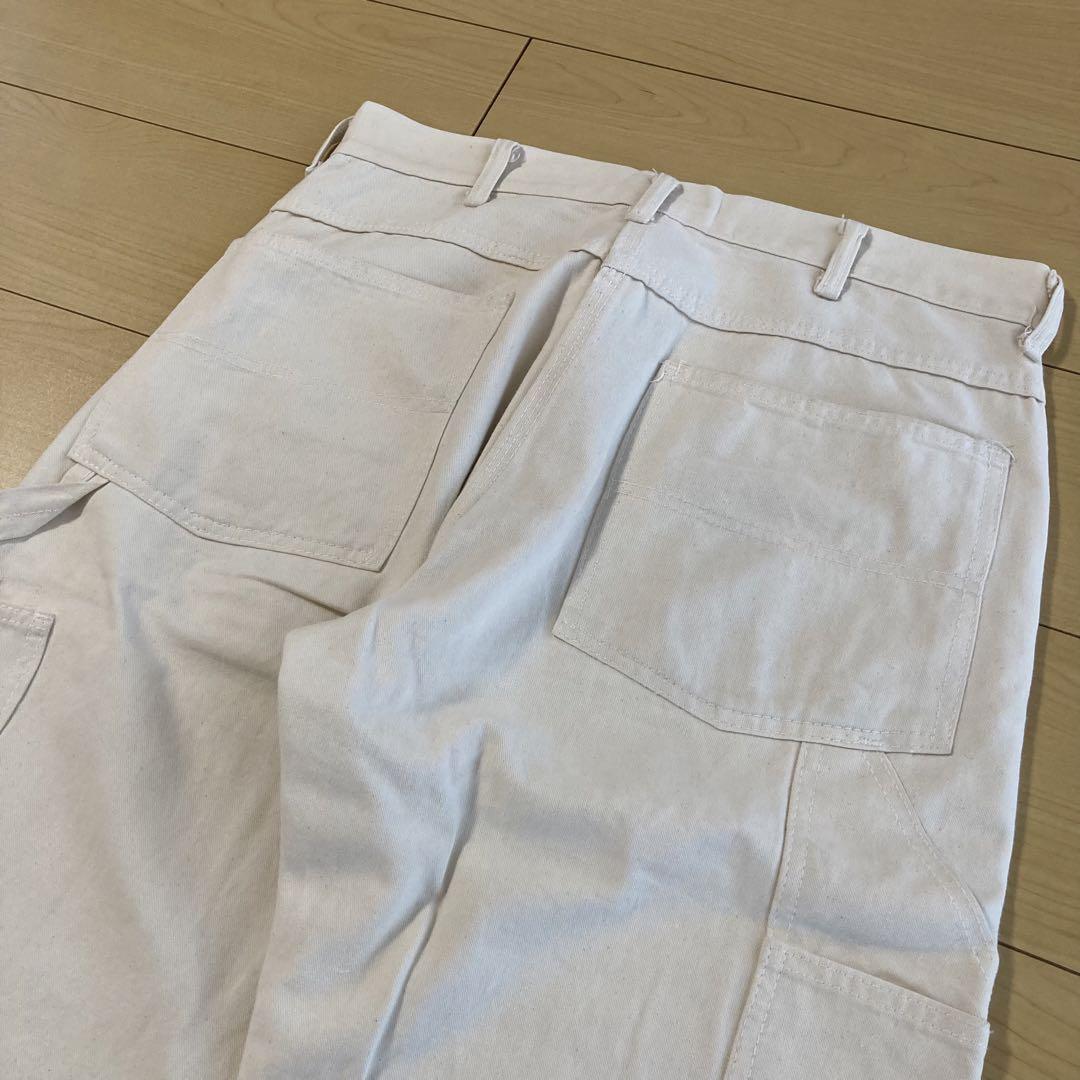 90s USA製 ROUND HOUSE ダブルニー ペインターパンツ