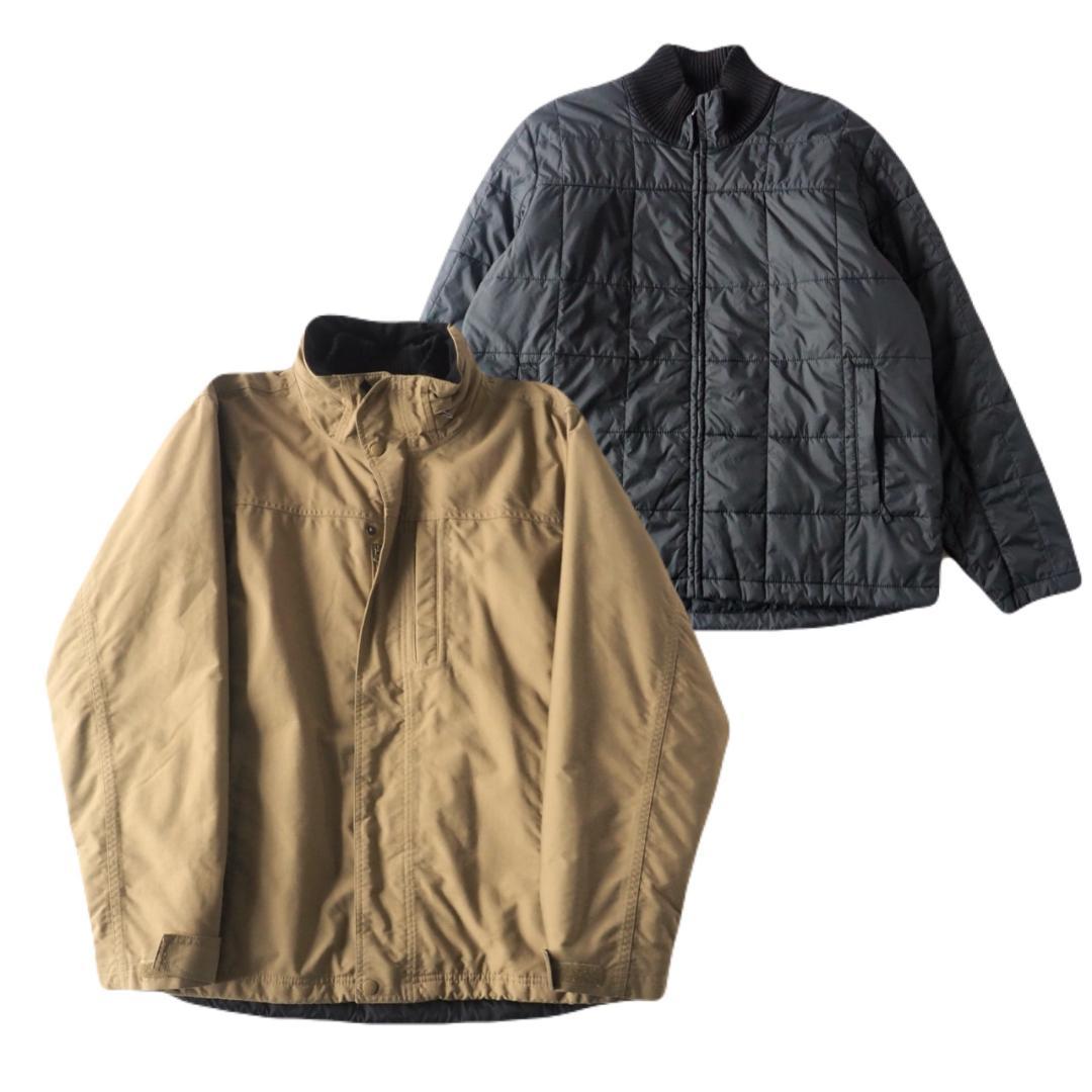 エルエルビーン　2way　ナイロンジャケット　キルティングジャケット　美品