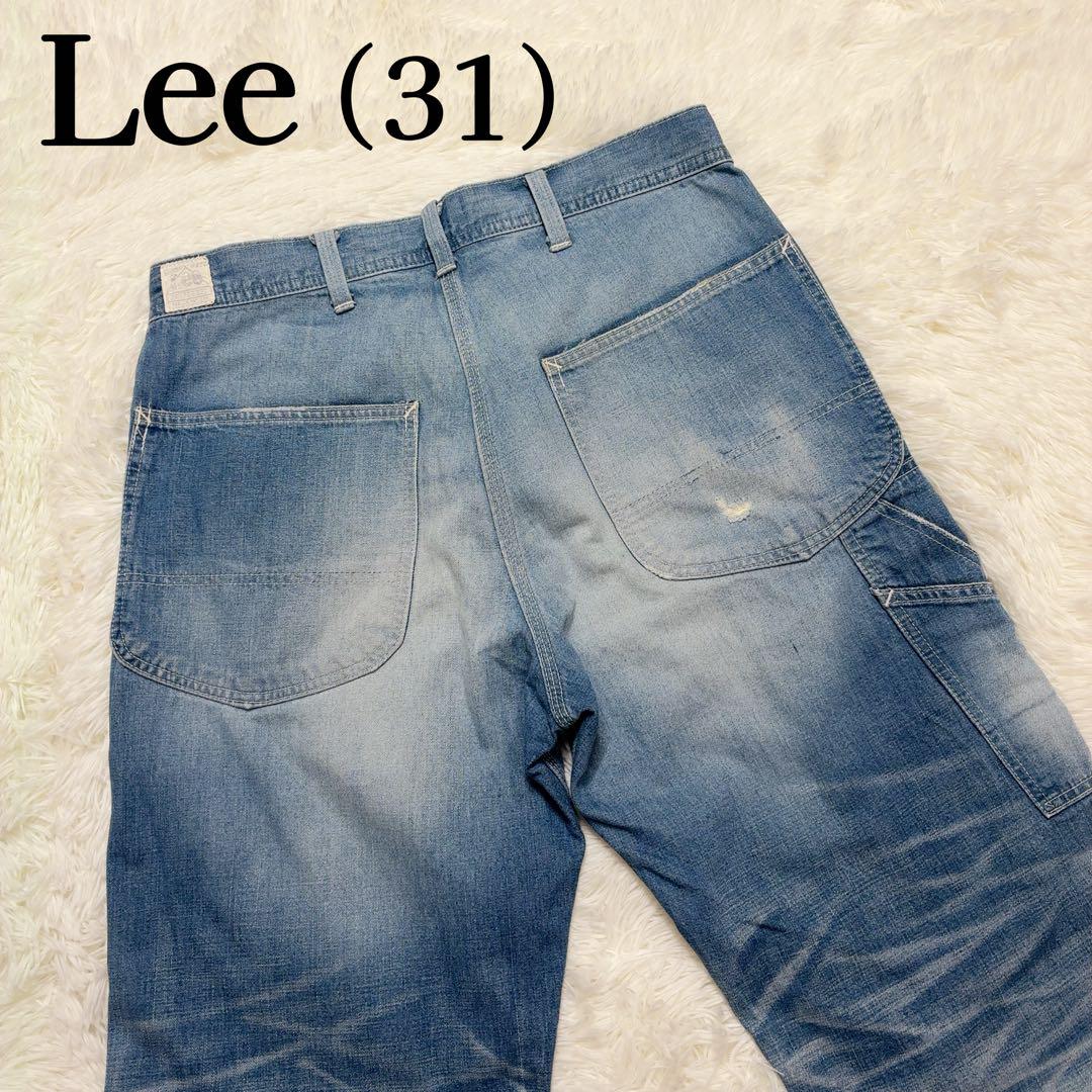 LEE 復刻 ハウスタグ ロングL デニム ペインターパンツ 日本製