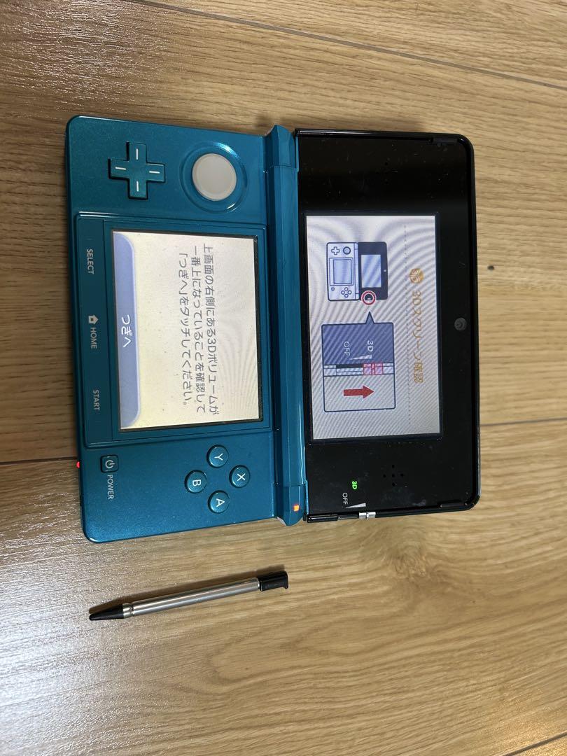 【価格交渉可】ニンテンドー3DS 本体 ブルー ケース付き