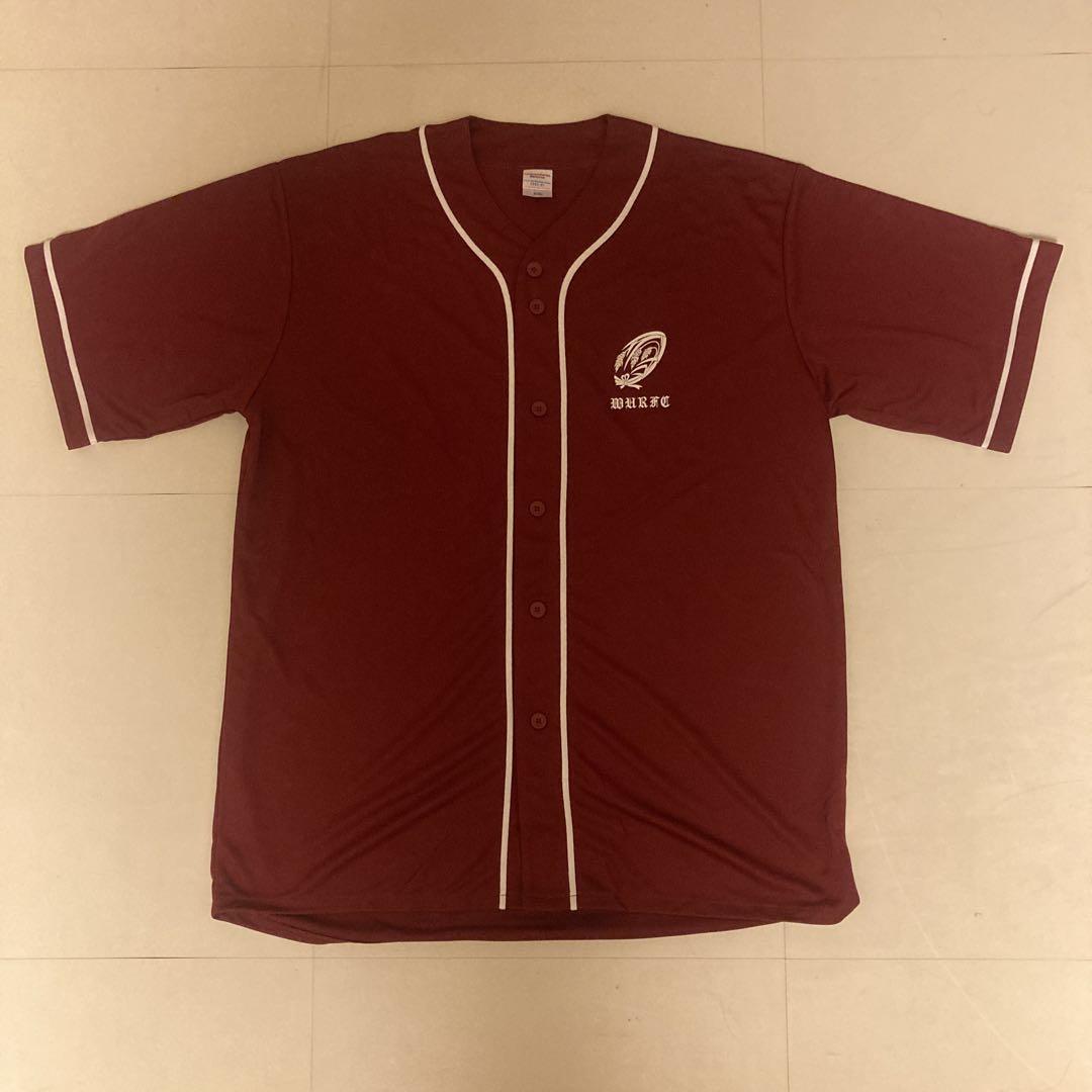 早稲田 ラグビー ベースボールシャツ XXL 早稲田 ラグビー ベースボールシャツ XXL - メルカリ