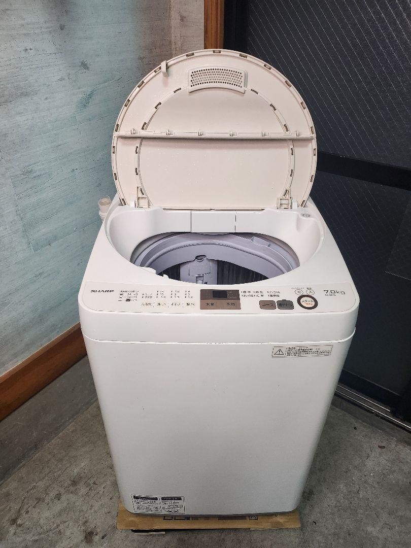 東京23区送料無料 SHARP 縦型洗濯機 ES-GE7A-N 7.0kg - メルカリ 東京23区送料無料 SHARP 縦型洗濯機 ES-GE7A-N 7.0kg - メルカリ