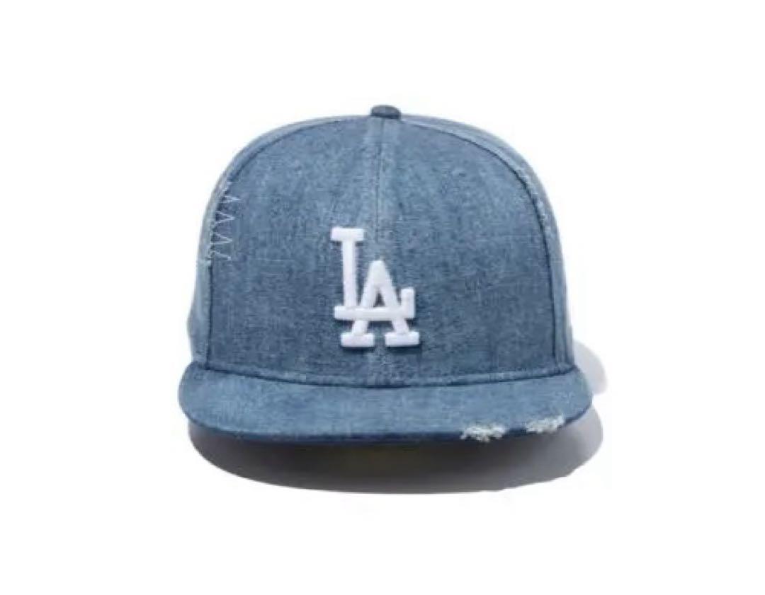 Newera■MLB DAMAGED DENIM Size Cap ■送料込 59FIFTY Damaged Denim ニューエラ
