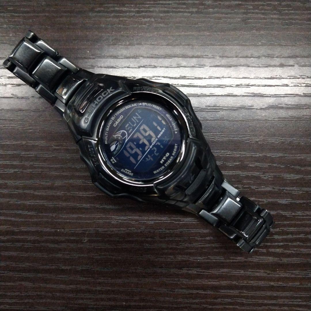 G-SHOCK　MTG-M900BD　オールブラック　電波ソーラー　メタルブレス