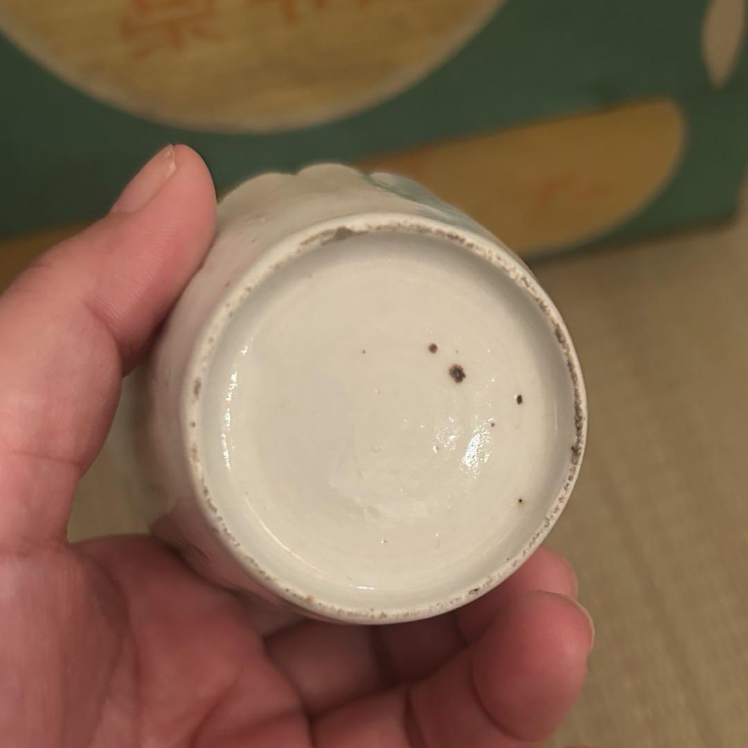 向付 骨董 江戸〜明治 輪花形