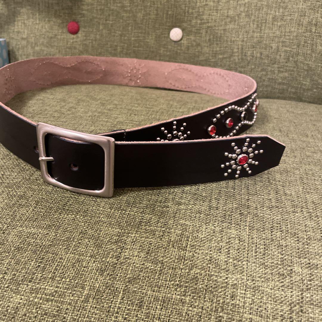 スタッズベルト　htc calee ウルフズヘッド