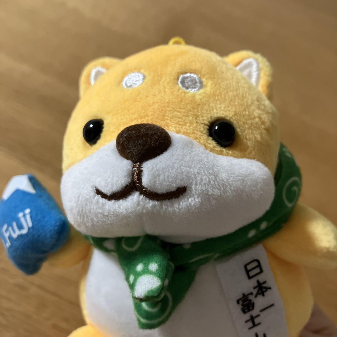 いぬか ぬいぐるみ ボールチェーン付き 忠犬もちしば おかかおすわり ぬいぐるみボールチェーン