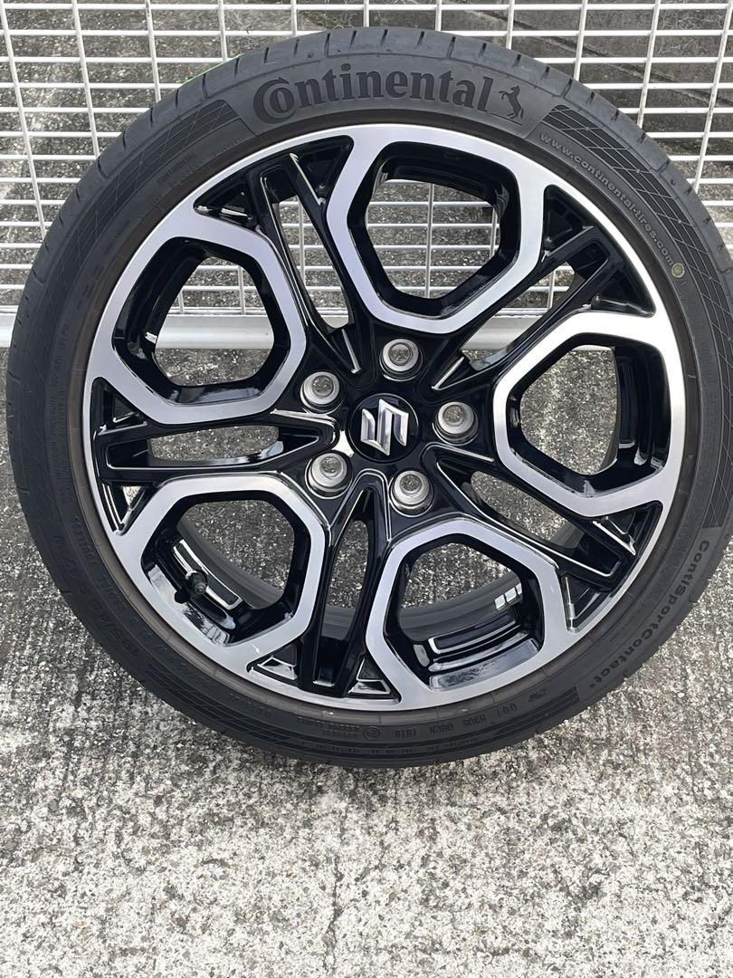 スイフトスポーツ zc33s 純正ホイール 一本のみ傷あり 他美品 スイフトスポーツ zc33s 純正ホイール 一本のみ傷あり 他美品