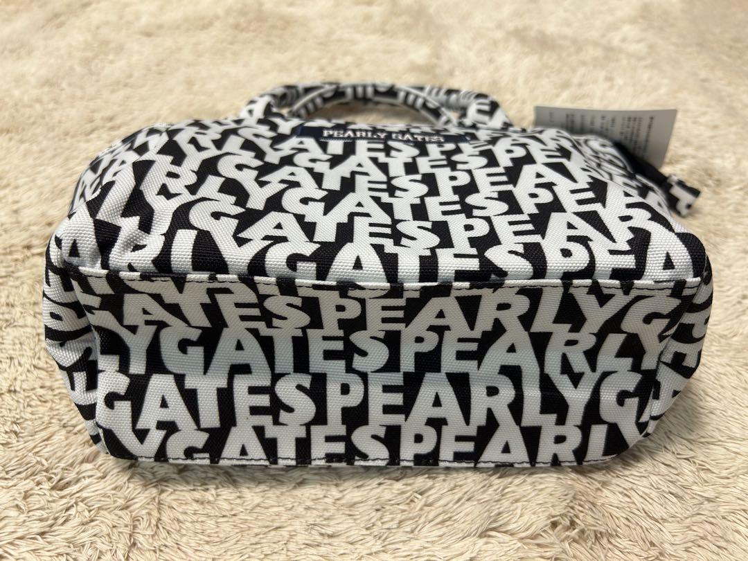 PEARLYGATES パーリーゲイツ 総柄 ラウンドバッグ golf タグ付