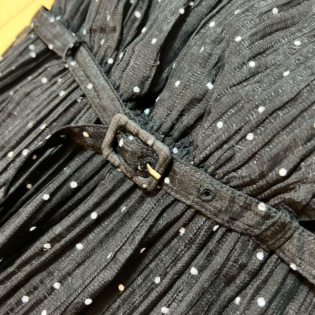 herlipto Tiered Polka Dot Long Dress小嶋陽菜