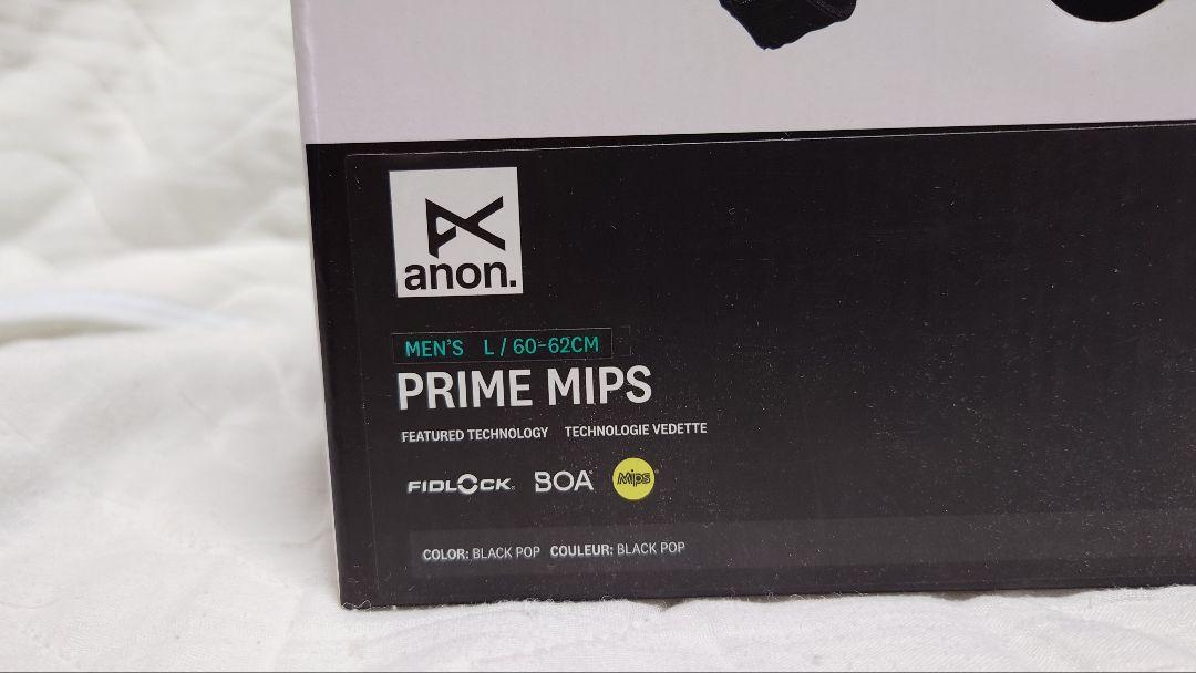 anon PRIME MIPS ヘルメット ブラック