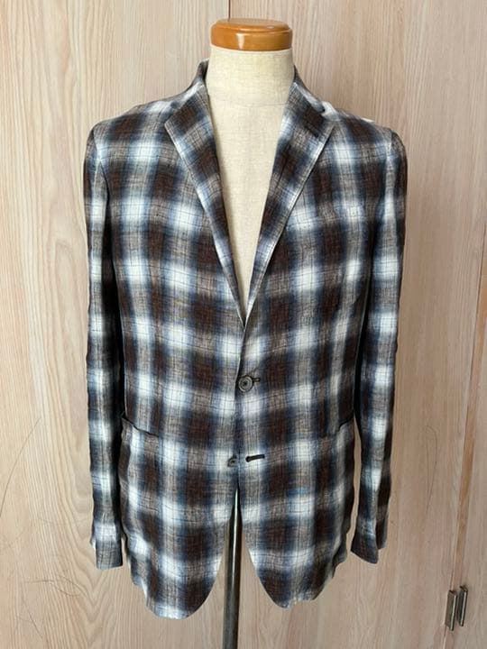 名作⭐︎ビームスプラス 紺ブレ 金ボタン アンコンジャケット