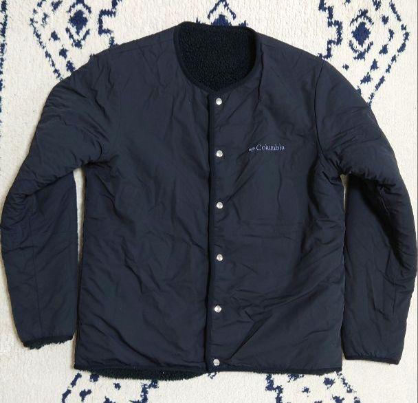 【美品】Columbia コロンビア リバーシブルブルゾン ボア ナイロン