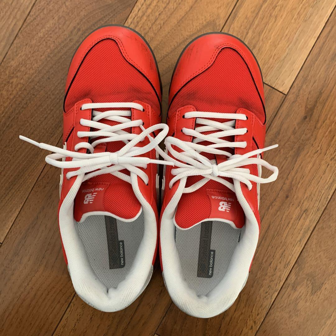 New Balance 赤 スニーカー 安全靴