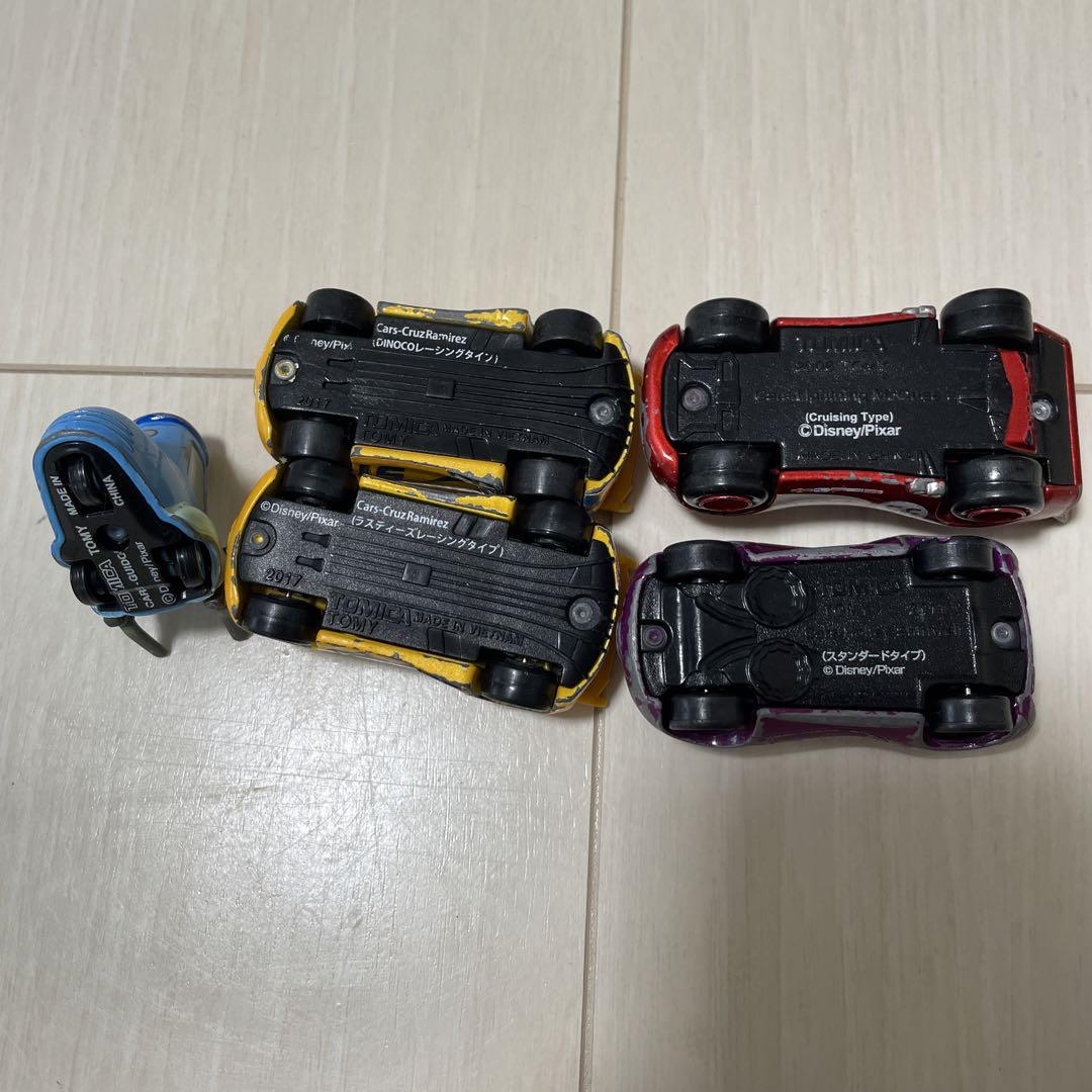 カーズトミカ コンプリートまで5種 カーズ トミカ 5台まとめ売り - メルカリ