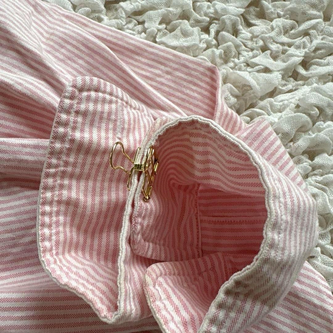 ☆極美品☆ラルフローレン クラッシックフィット Lサイズ ピンクストライプ ☆極美品☆ラルフローレン クラッシックフィット Lサイズ ピンクストライプ