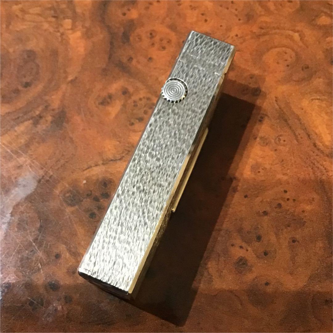 dunhill 着火確認 USED O.H 済 T53hB-m99904083577 ローラ シルバー色 手彫り風 大得価安い