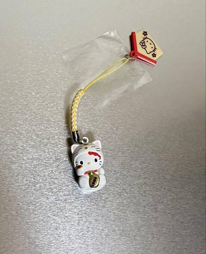 レトロ　ハローキティ　根付け　鈴　1977 飛行機　レア　1点 レトロハローキティ根付け鈴1977 飛行機レア1点