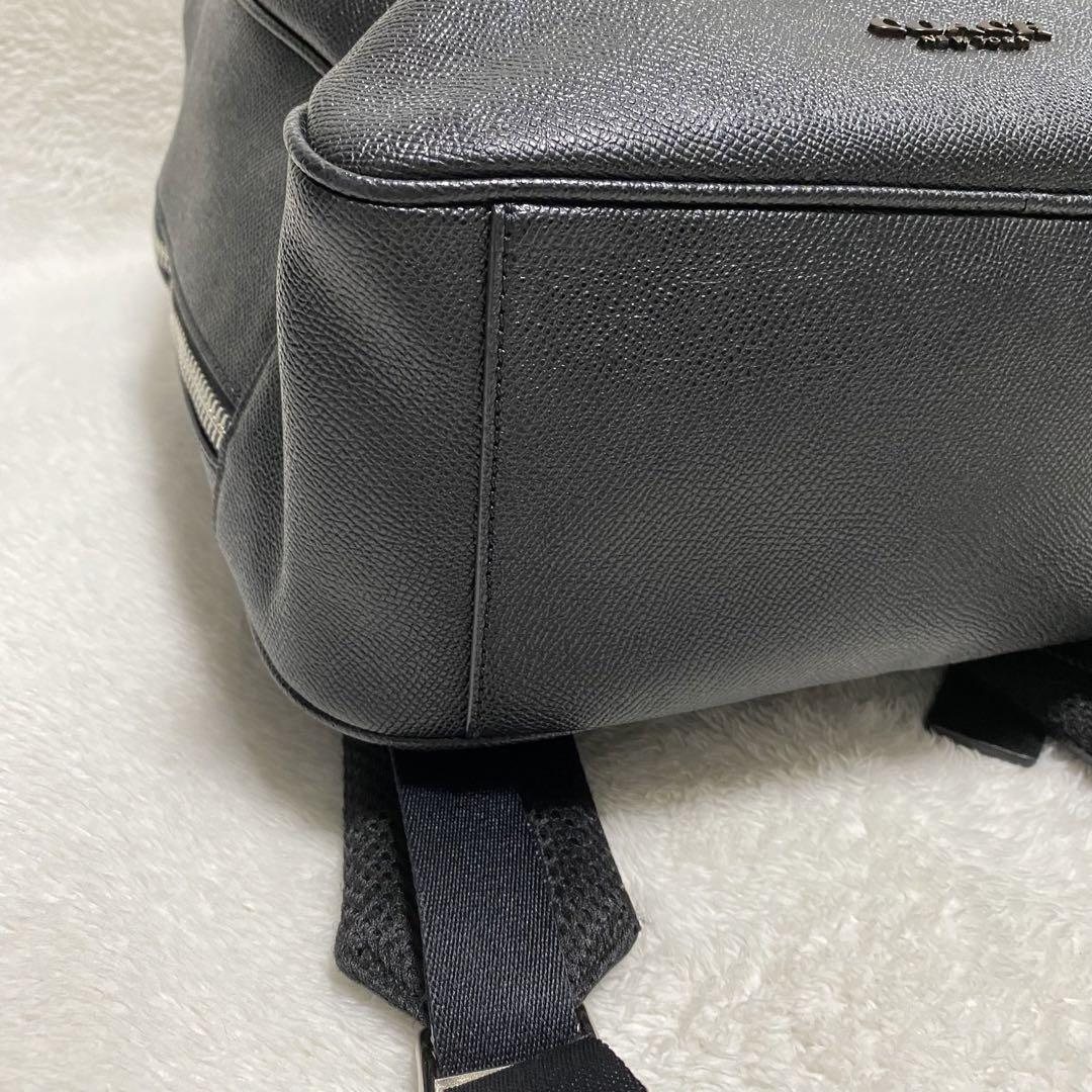 最終価格！coach リュック ベケット ビジネス ブラック レザー A4 PC