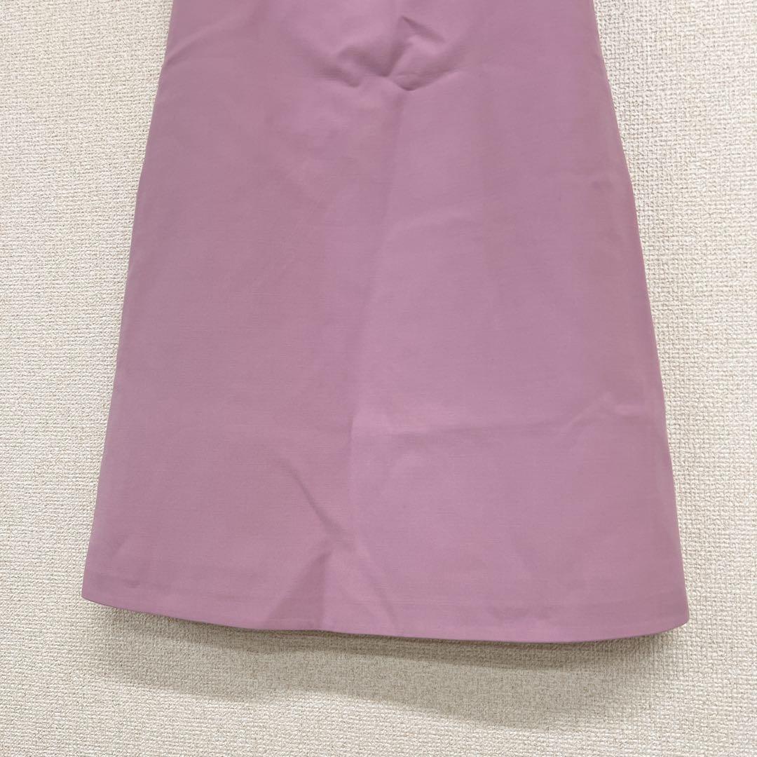 グッチ　Gロゴビジュー　ワンピース　ノースリーブ　ピンク　胸元ロゴ　シルクウール
