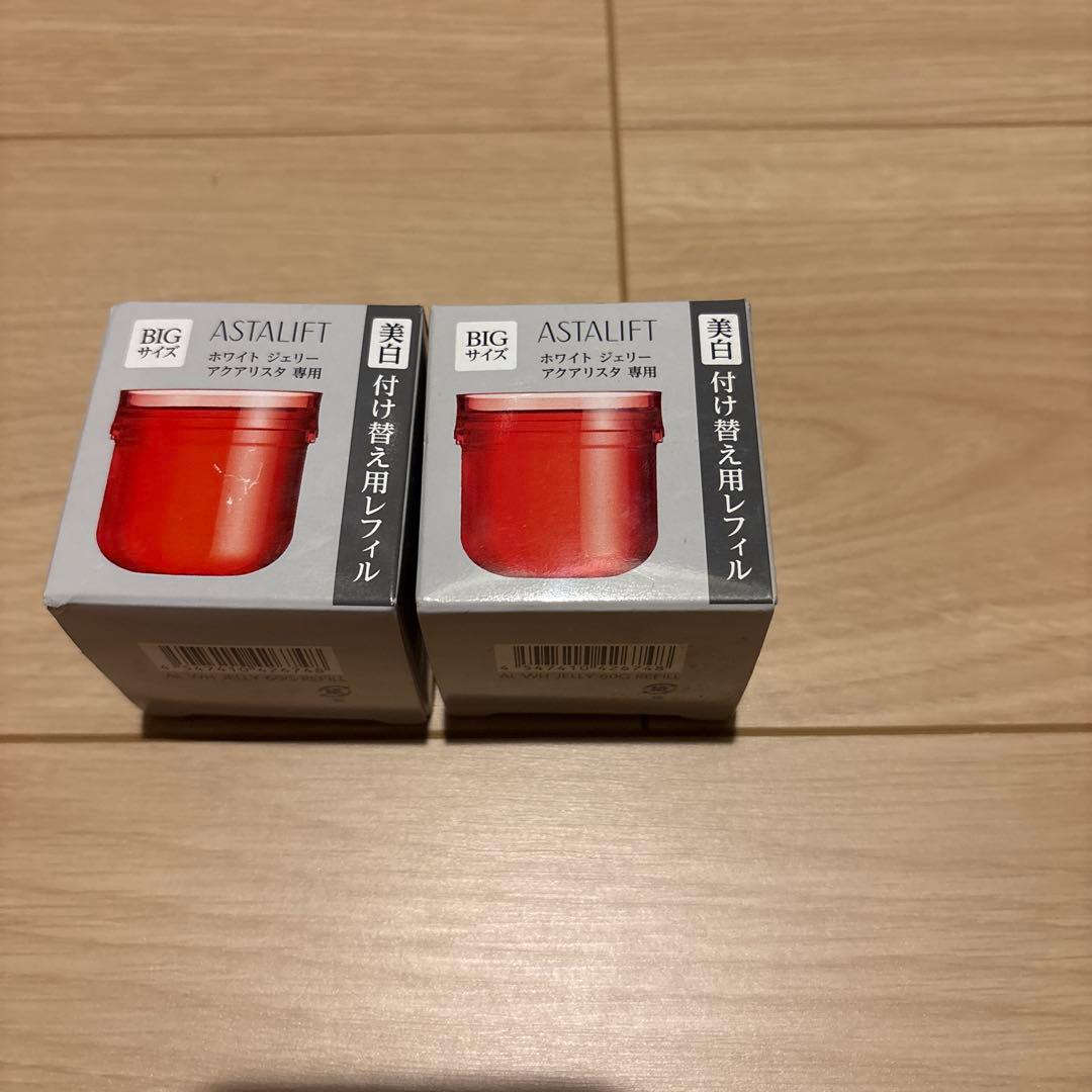 アスタリフト ホワイト ジェリー アクアリスタBIGサイズ 60g レフィル2個ASTALIFT