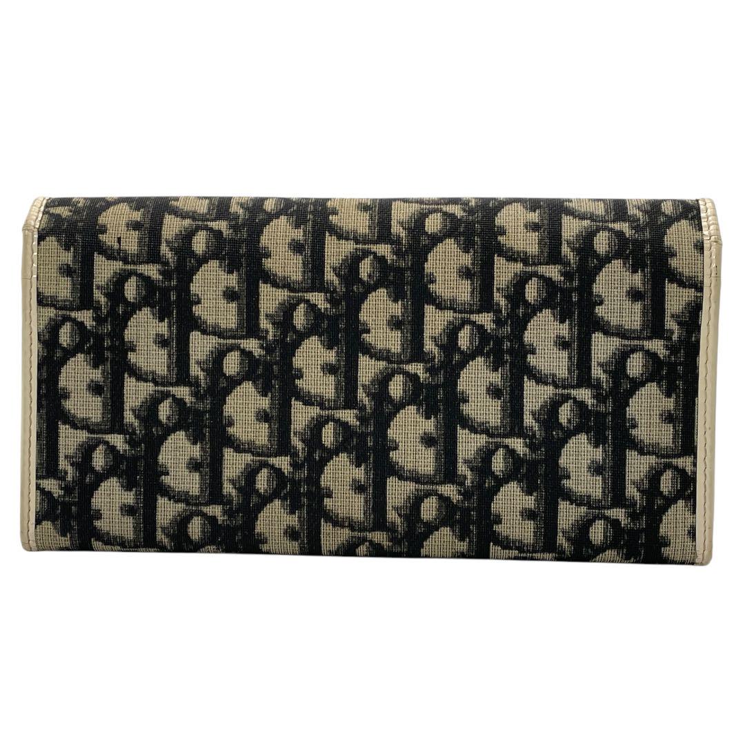 内装美品! Christian Dior トロッター 長財布 折財布 NO1