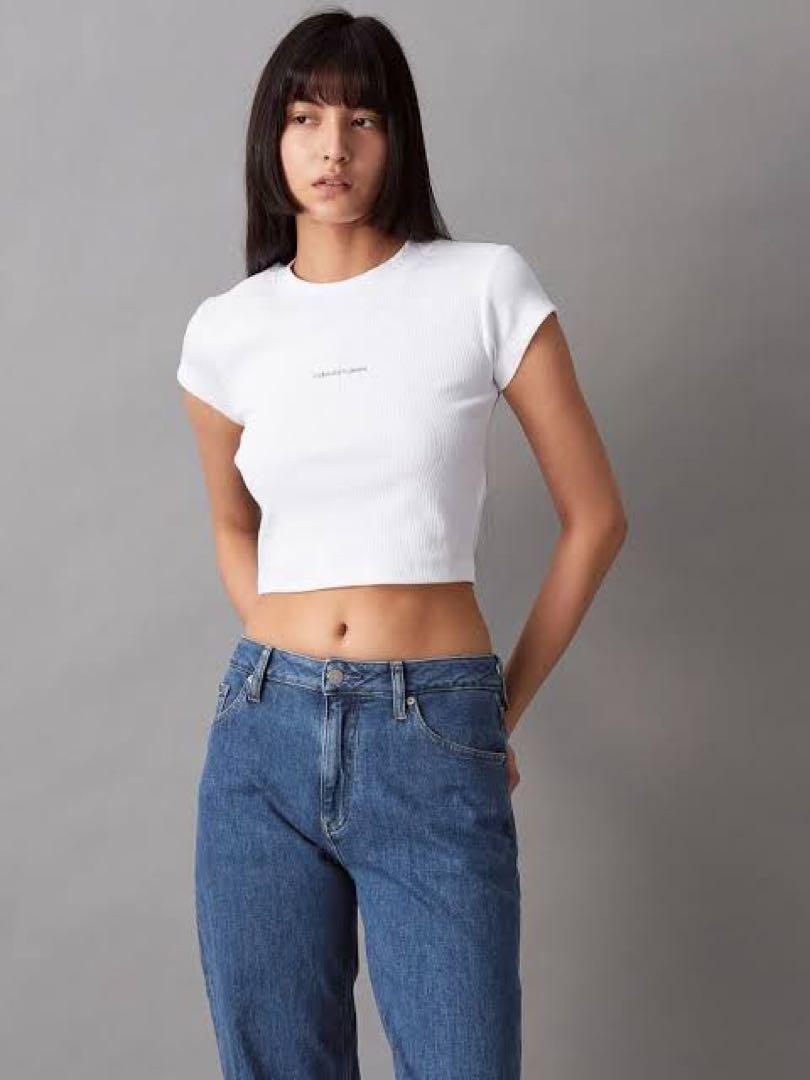Calvin Klein カルバンクライン モノグラム ベイビーTシャツ