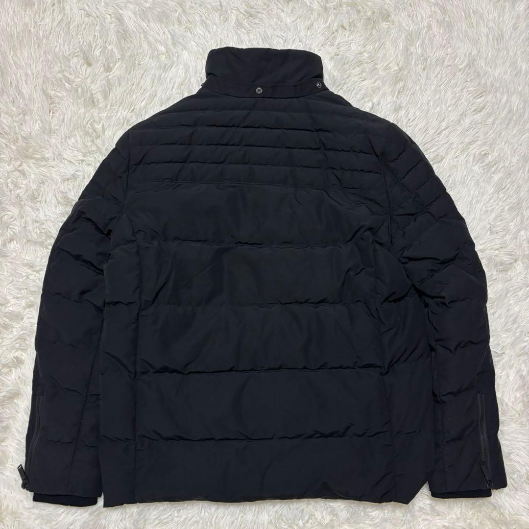 美品【ムースナックルズ】2Way ダウンジャケット 黒 XL 美品【ムースナックルズ】2Way ダウンジャケット 黒 XL