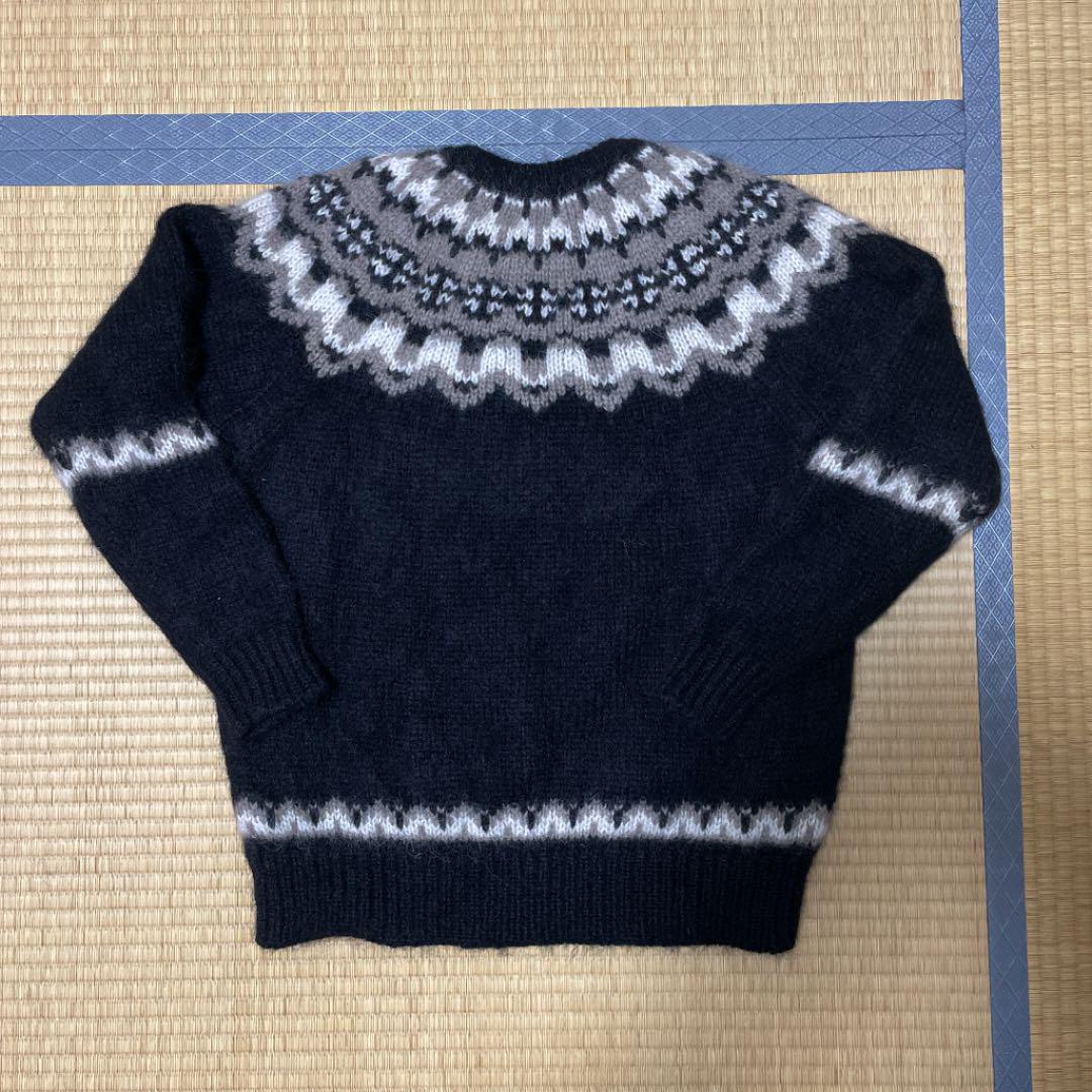 ブラック batoner unused auralee comoli シオタ galFx-m99910953325 モヘアニット くらい