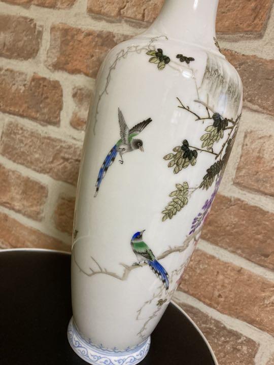 花鳥梅瓶 装飾品 花瓶 収集品 美品 景徳鎮 陶磁器 工芸品 美術品 置物 花鳥梅瓶 装飾品 花瓶 収集品 美品 景徳鎮 陶磁器 工芸品