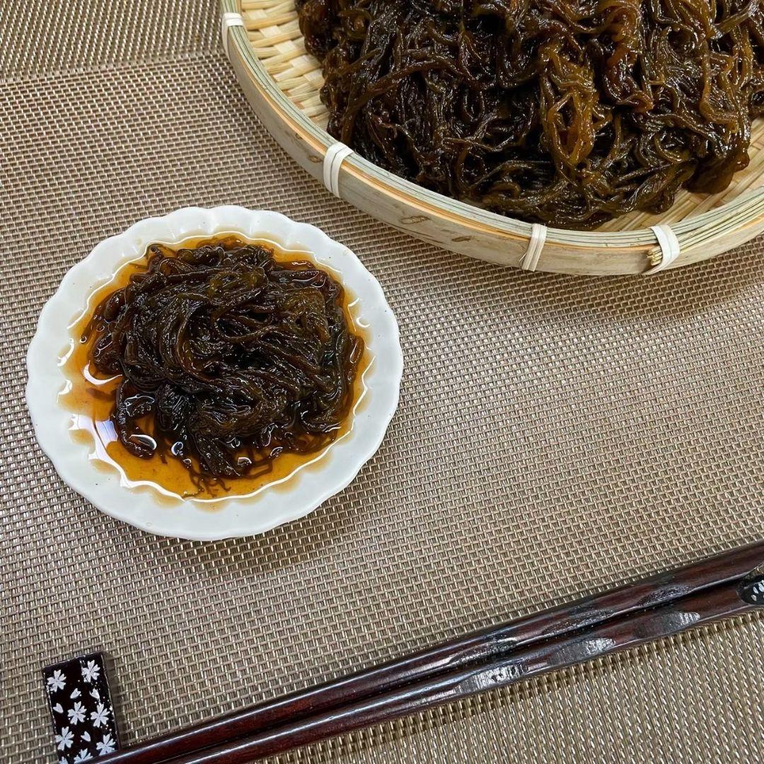 漁師直送♪お買い得品！沖縄県産太くて長い屋我地の塩蔵もずく18kg☆送料無料☆