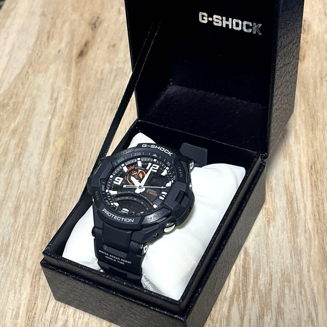 【未使用極美品】G-SHOCK スカイコクピット　GA-1000 アナデジ
