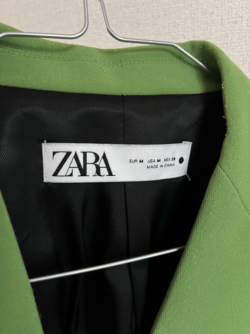 ZARA(ザラ) / ORIGINS/コート/XL/ウール/GRN/無地 | 古着の販売