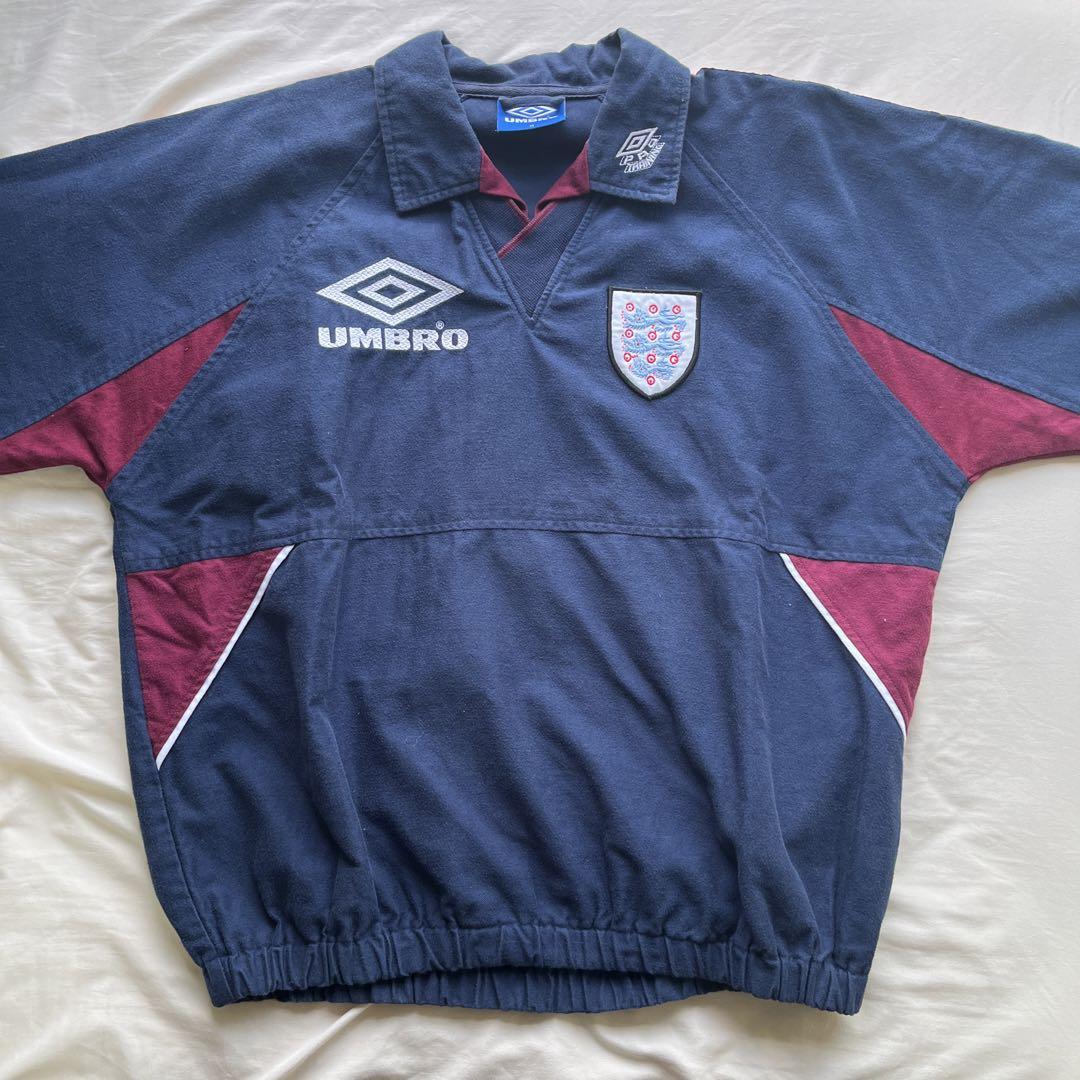 90s アンブロ イングランド代表 ドリルトップ umbro プルオーバー