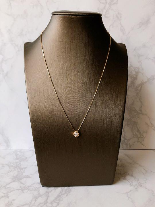 ネックレス　ダイヤモンド　K18 金