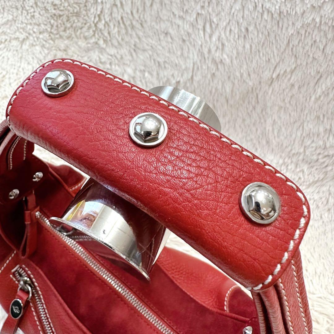 美品 TOD'S トッズ フェラーリ コラボ ワンショルダーバッグ イタリア製